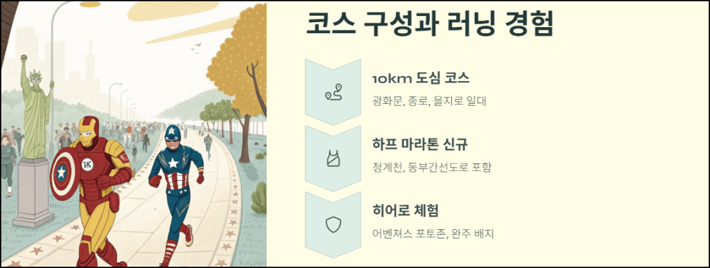 코스 구성과 러닝 경험