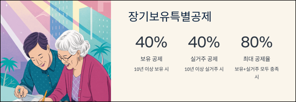 장기보유특별공제