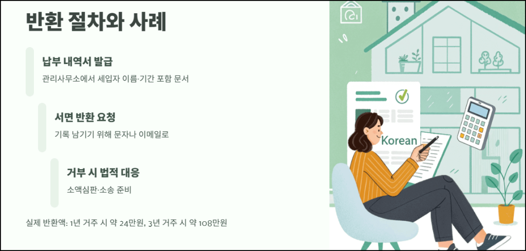 반환 절차와 사례