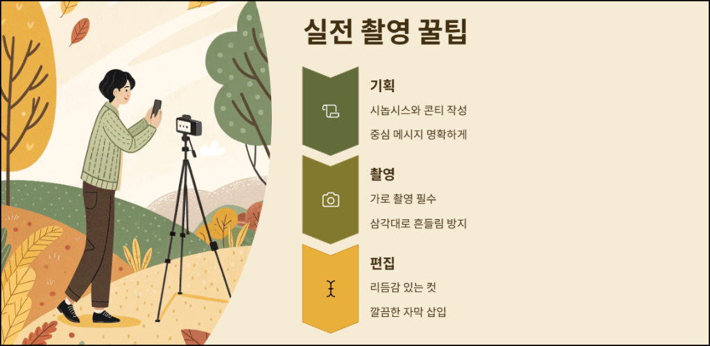 실전 촬영 꿀팁