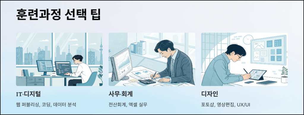 훈련과정 선택 팁