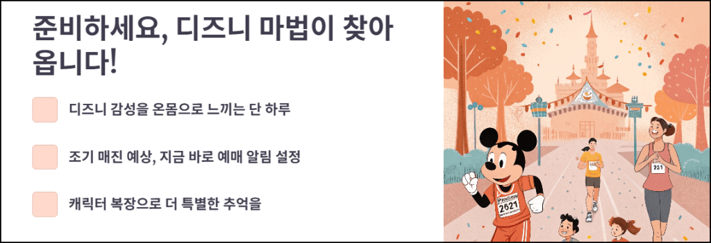 준비하세요, 디즈니 마법이 찾아옵니다