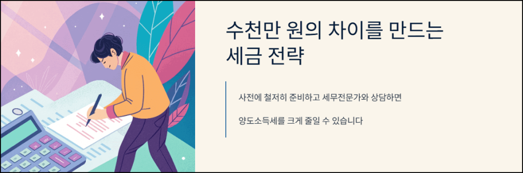 수천만 원의 차이를 만드는 세금 전략