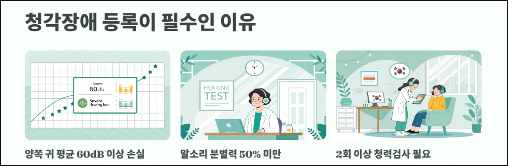 청각장애 등록이 필수인 이유