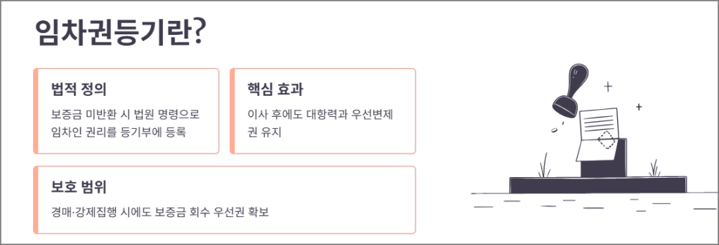 임차권등기 개념과 효과