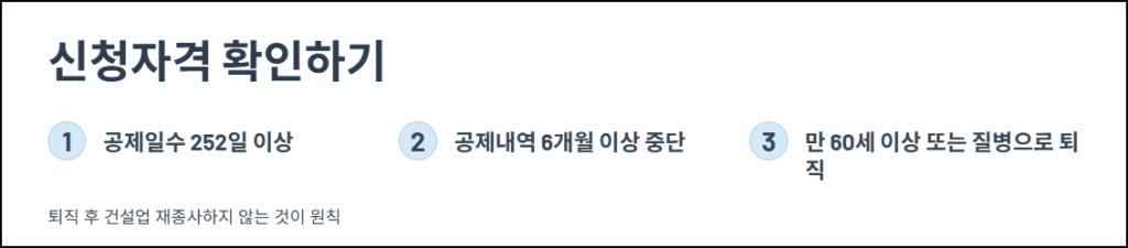 신청자격 확인하기