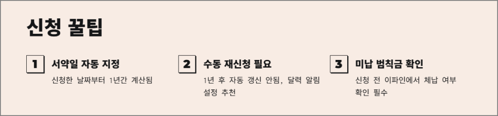 착한운전 마일리지 신청꿀팁 3가지