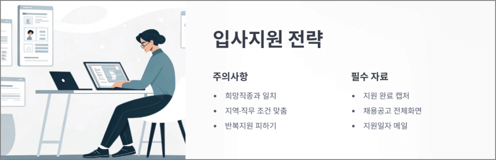 입사지원 전략
