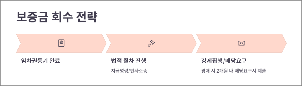 보증금 회수 전략