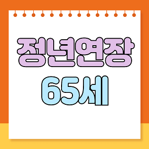 정년연장 65세