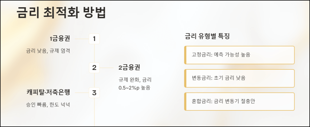 금리 최적화 방법