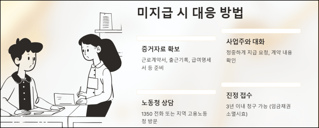 주휴수당 미지급 시 대응 방법