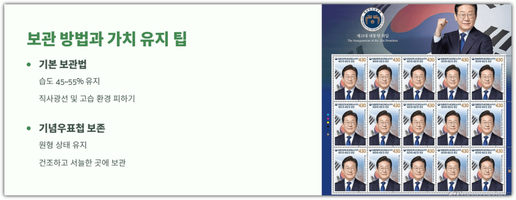 보관 방법과 가치 유지 팁
