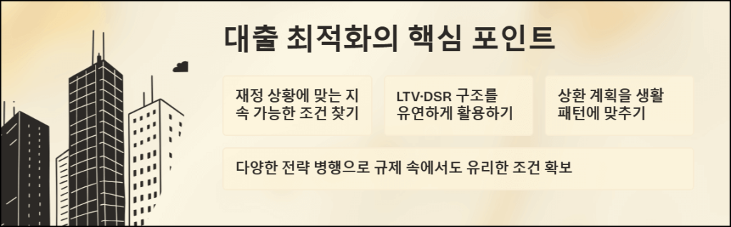 대출 최적화의 핵심 포인트