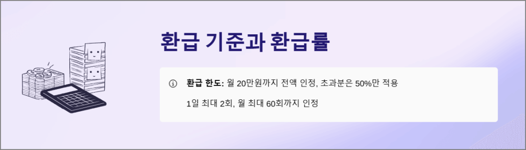 환급 기준과 환급률