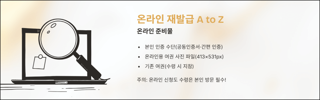 온라인 재발급 A to Z