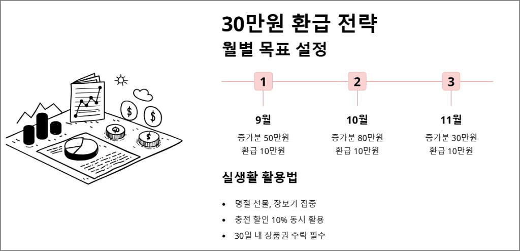 30만원 환급을 끝까지 받는 전략