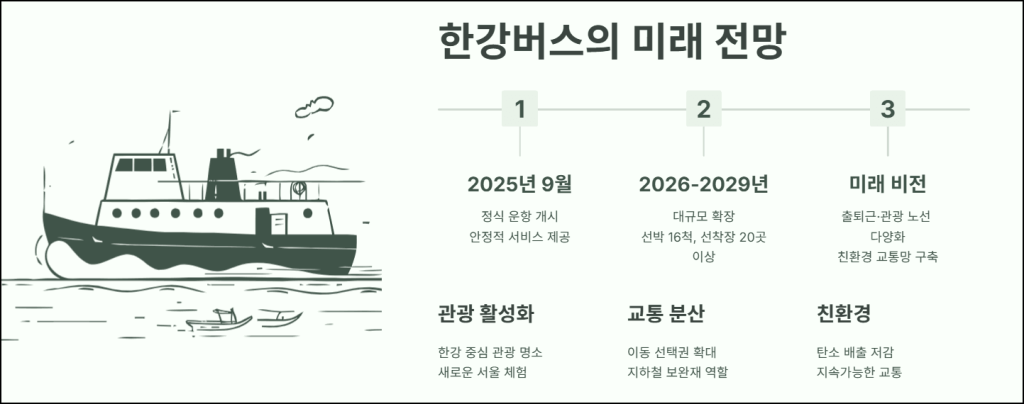 한강버스의 미래와 전망