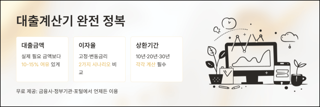 대출계산기의 개념과 작동 원리