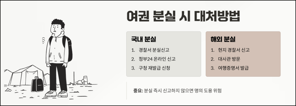 여권 분실 시 대처 방법