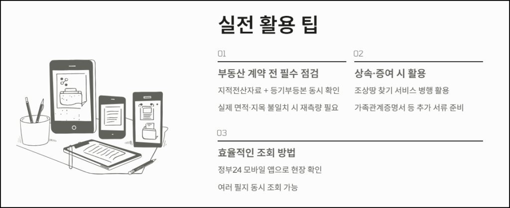 지적전산자료 실전 활용 팁