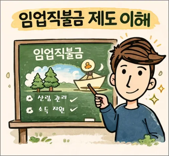 임업직불금 제도 이해