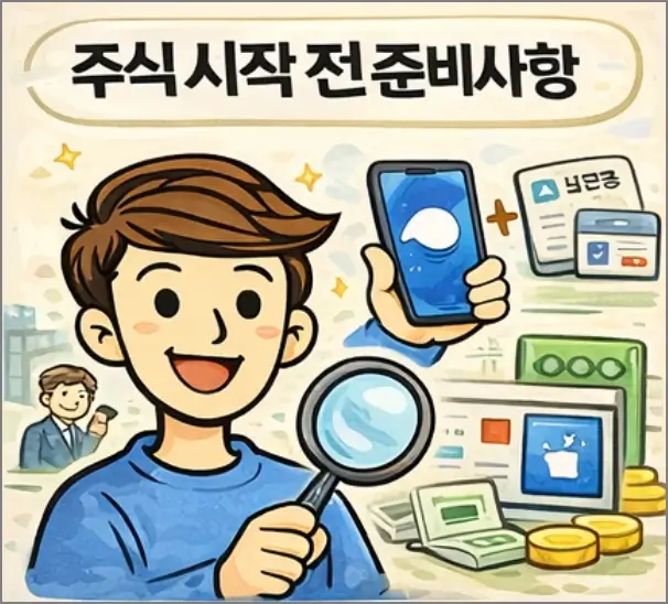 주식 시작전 준비사항