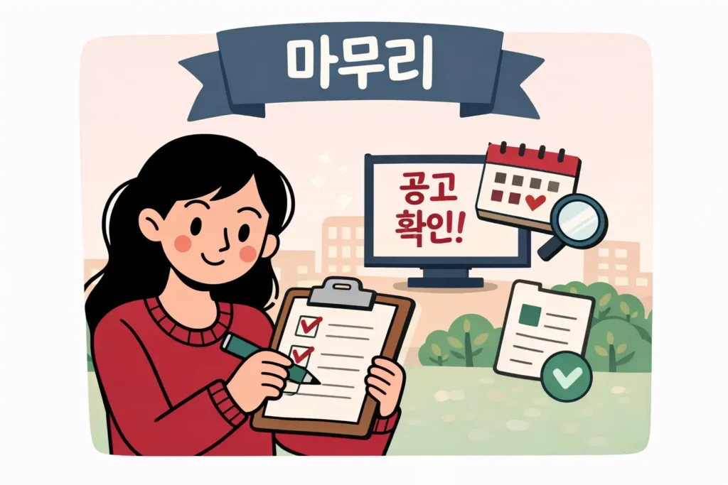마무리
