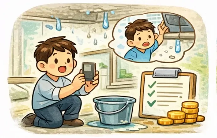 아랫집 누수 보상: 가장 먼저 할일