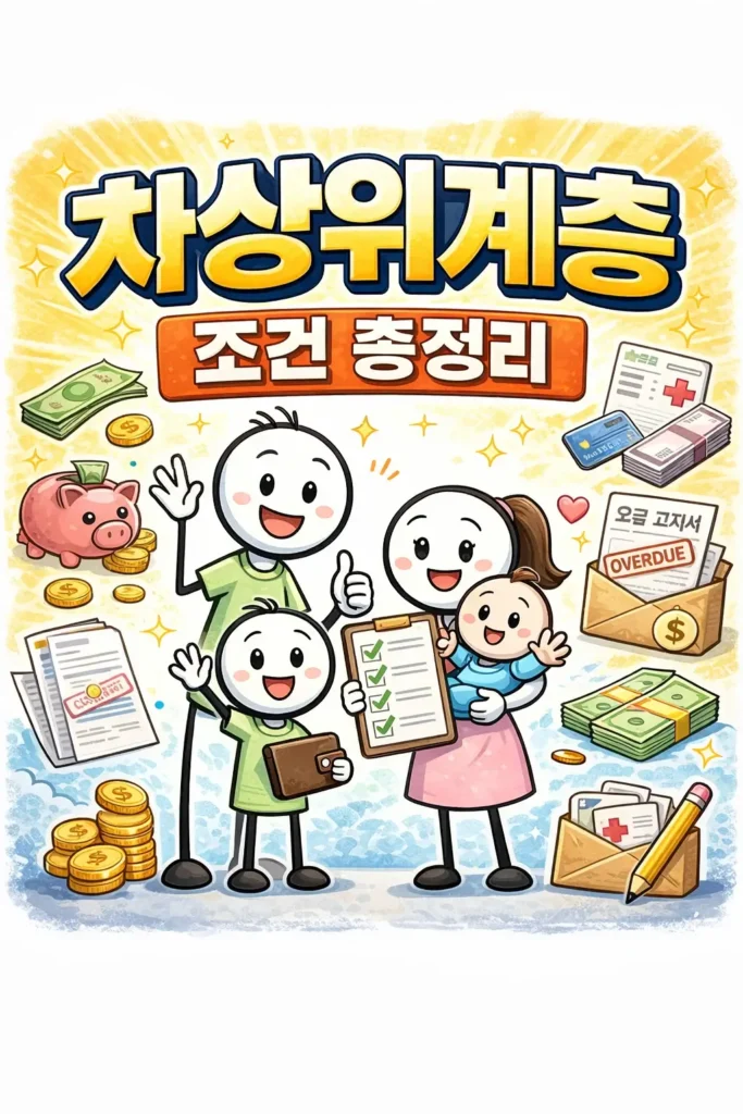 차상위계증 조건
