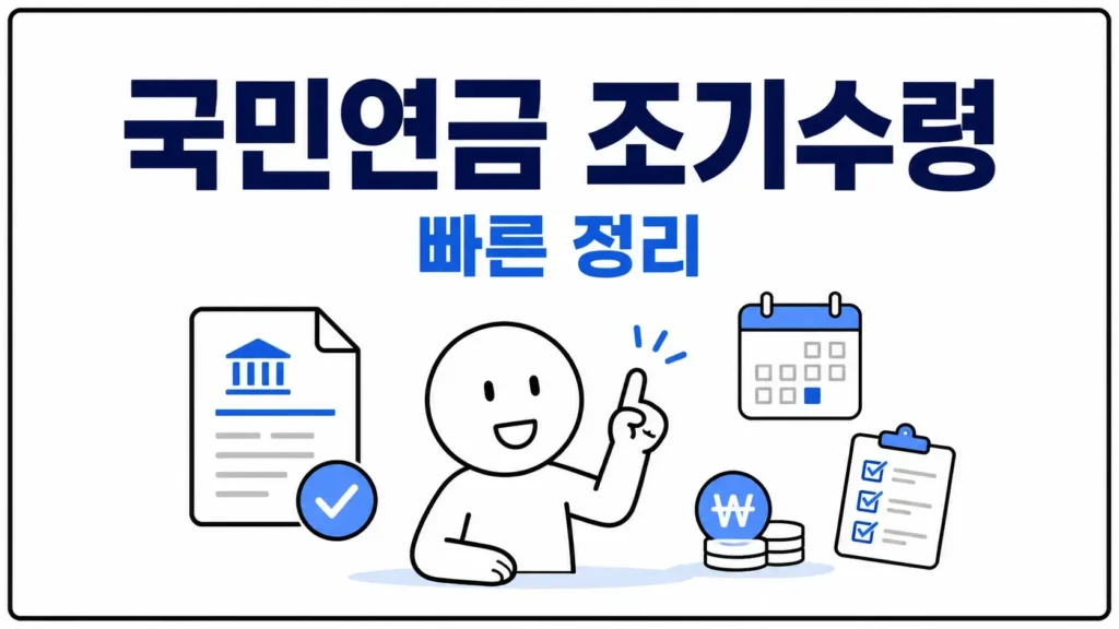 국민연금 조기수령