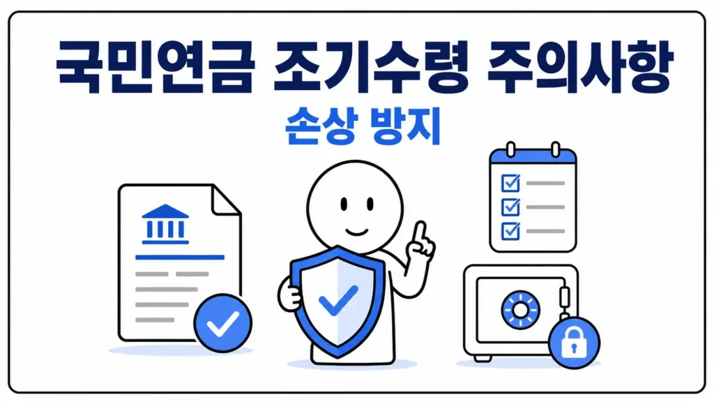 국민연금 조기수령 이후 주의사항