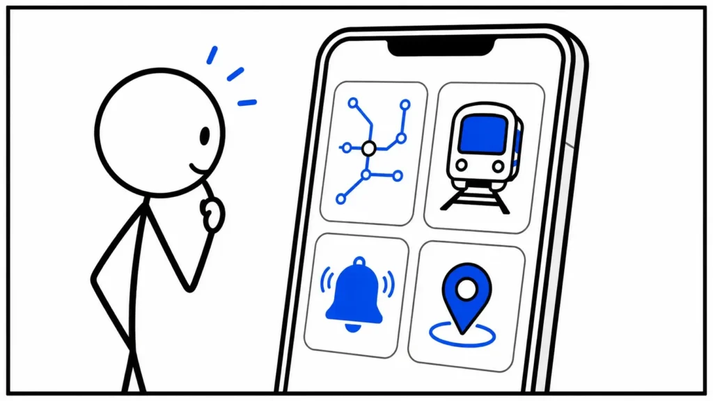 지하철 종결자 앱 특징