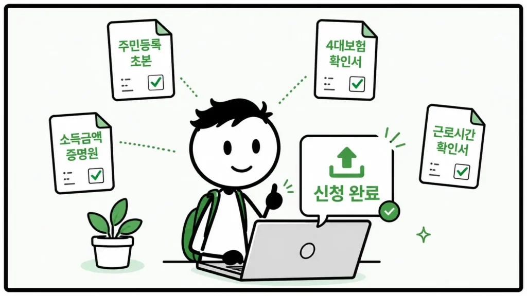 신청방법과 제출서류