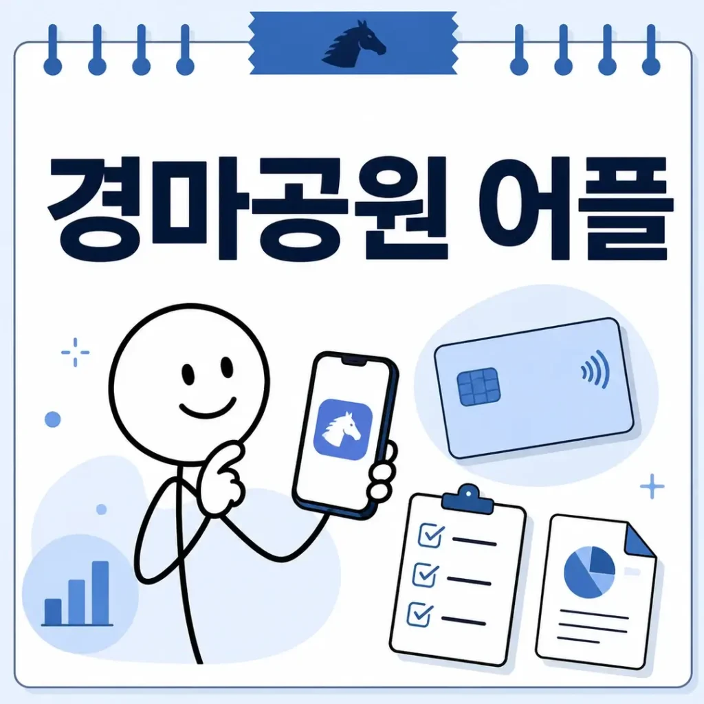 경마공원 어플, 전자카드 설치 전 확인할 기준