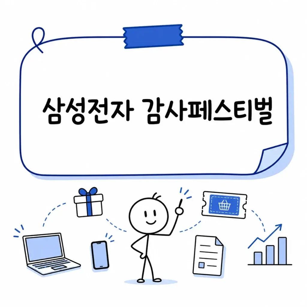 삼성전자 감사페스티벌, 디지털 온누리상품권 신청방법