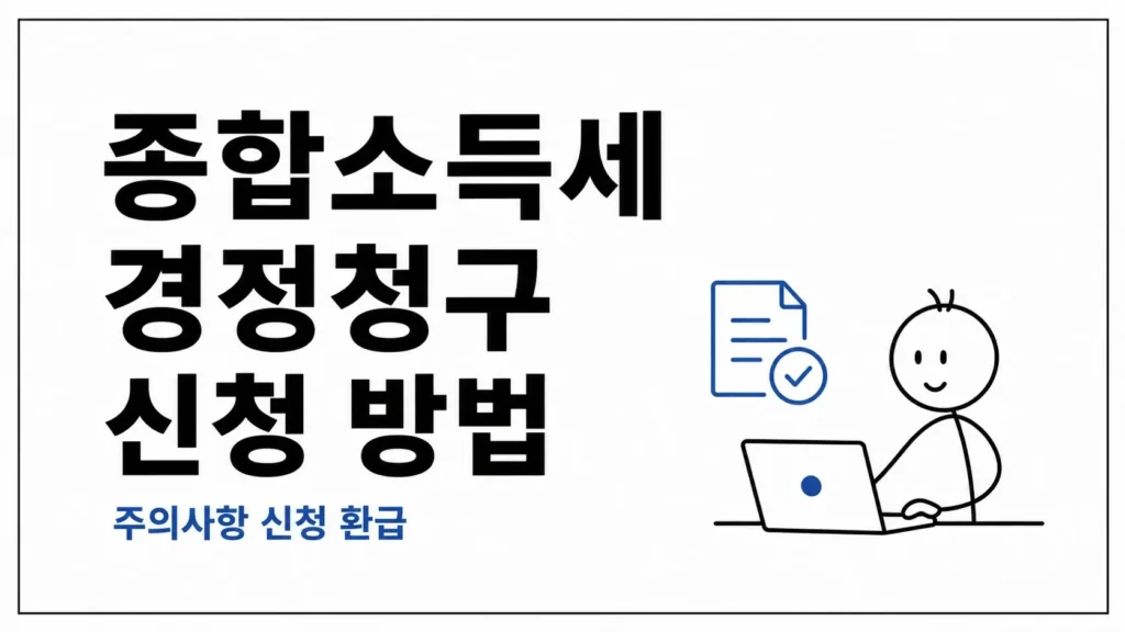 종합소득세 경정청구신청방법