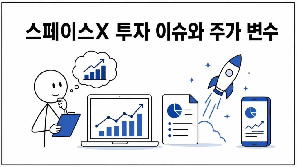 스페이스X 투자 이슈와 주가 변수