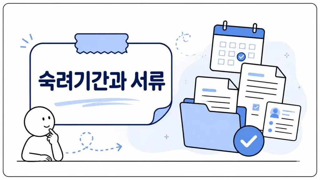 협의이혼 숙려기간과 서류