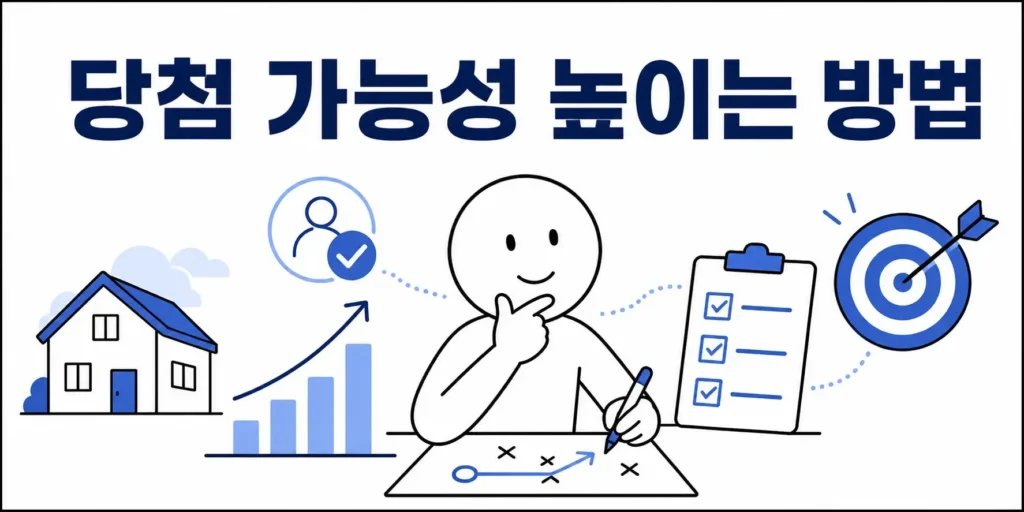 든든전세주택 당첨 가능성 높이는 방법