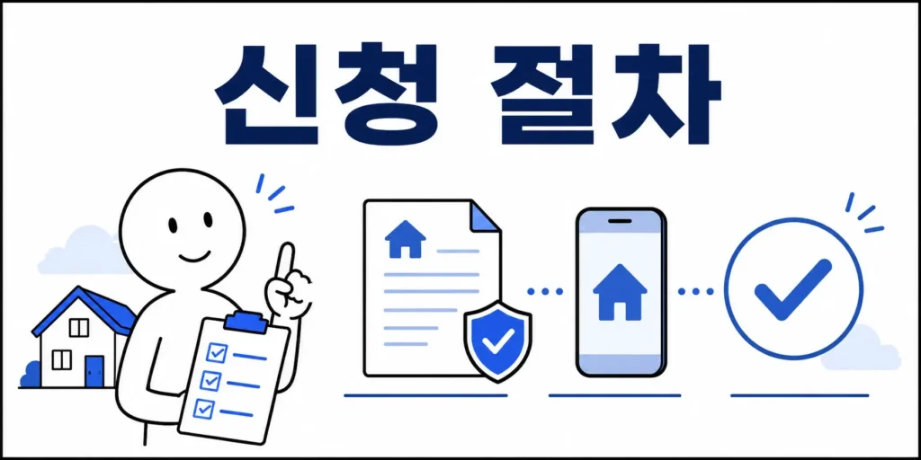 든든전세주택 신청 절차