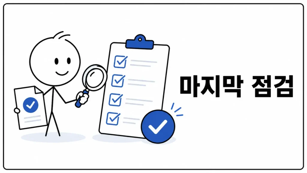 마무리