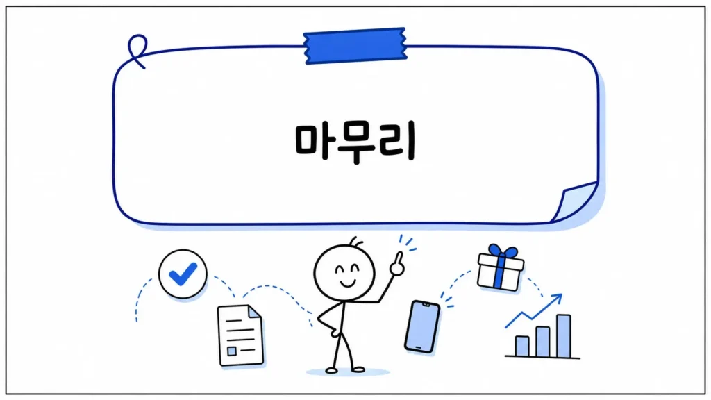 마무리