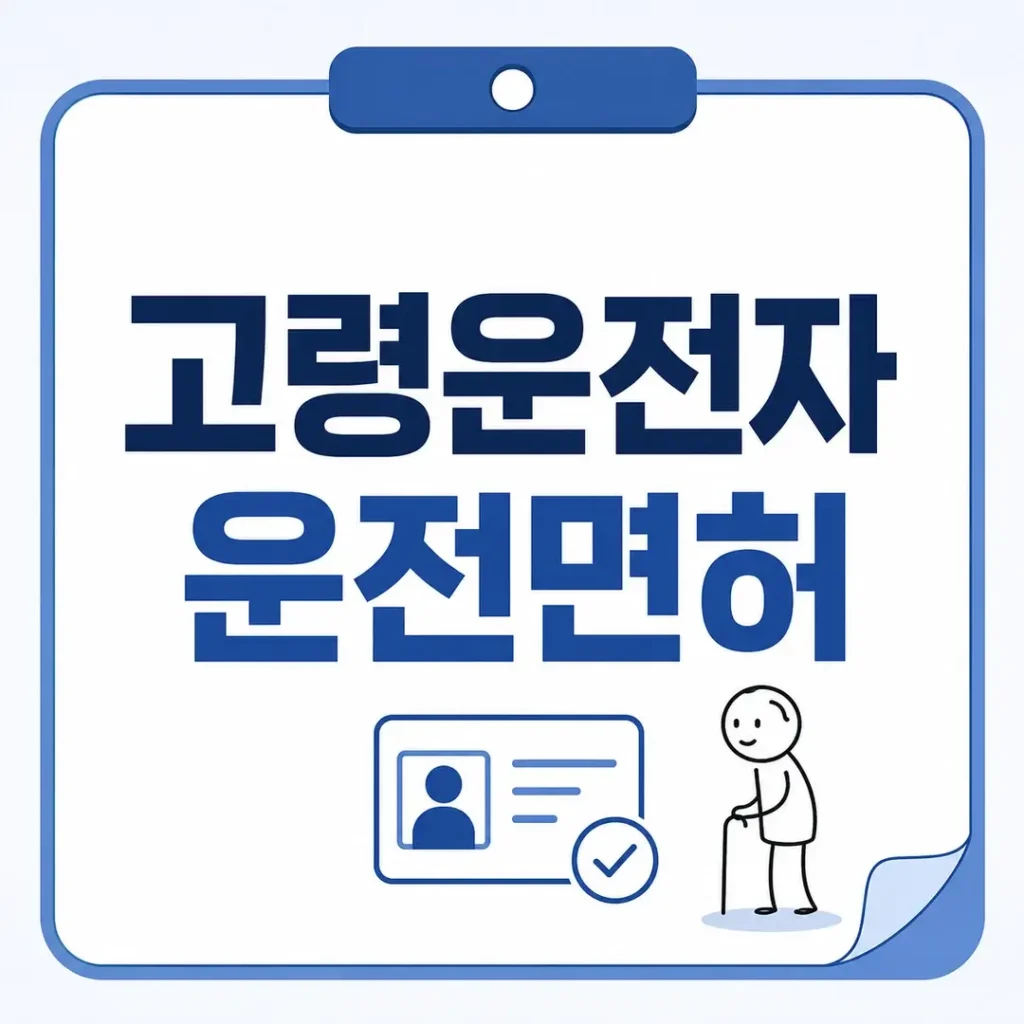 고령운전자 운전면허