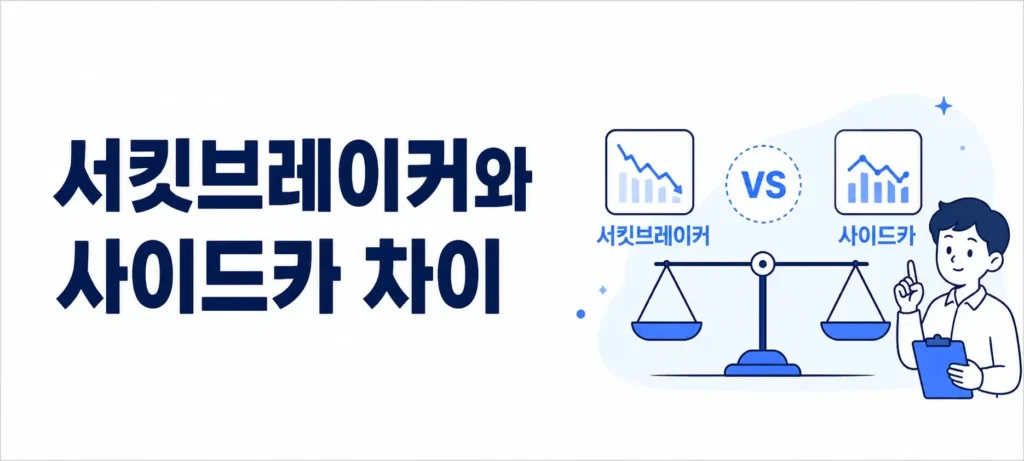 서킷브레이커와 사이드카 차이