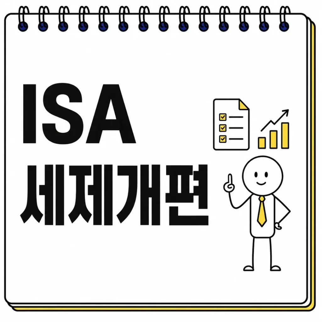 ISA 세제개편