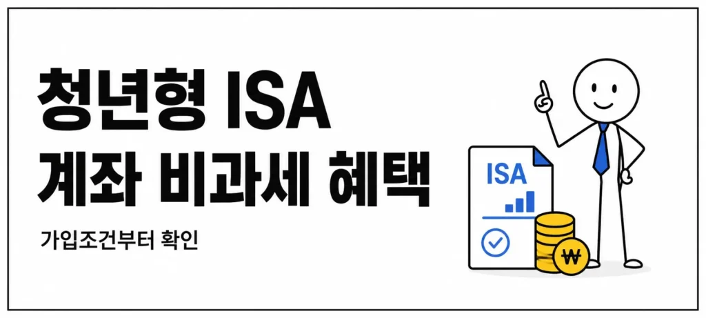 청년형 ISA 계좌 비과세 혜택