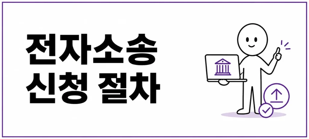 전자소송 신청 절차