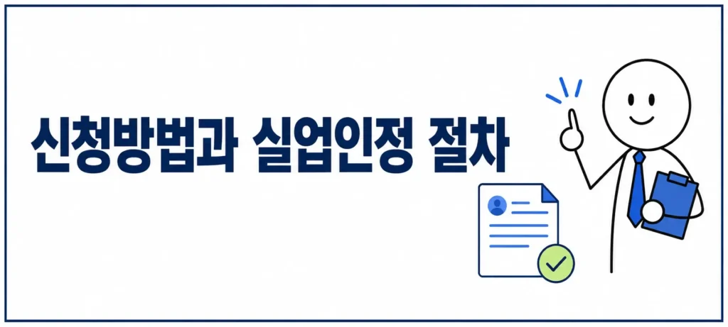 신청방법과 실업인정 절차