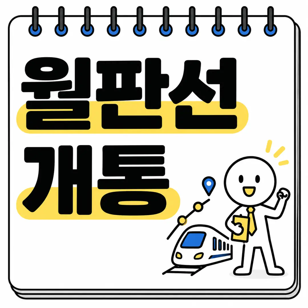 월판선 개통